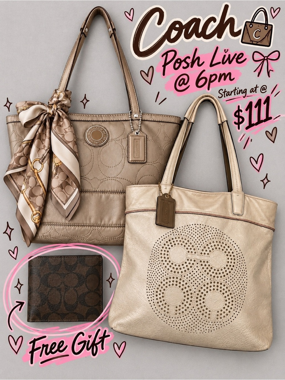#16 Coach Bundle 3 👜